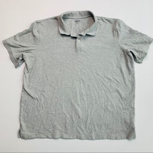 Men's XXL Lands' End Gray Polo 2XL